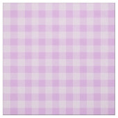 Chique paarse gingham ruitpatroon stof (Swatch)