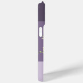 Chique Paarse palet bloeit wilde bloemen Case-Mate iPhone Case (Achterkant / Rechts)