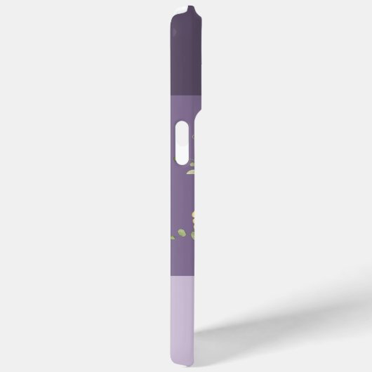 Chique Paarse palet bloeit wilde bloemen Case-Mate iPhone Case (Achterkant / Rechts)