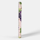 Chique Paarse, pastelroze en gouden druivenwijn Case-Mate iPhone Case (Achterkant / Rechts)