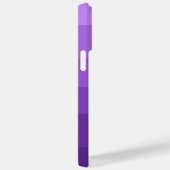 Chique Paarse verloop kleur blok gepersonaliseerd Case-Mate iPhone Case (Achterkant / Rechts)