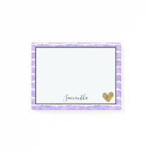 Chique Paarse Waterverf strepen