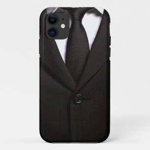 Chique pak en zwarte stropdas Case-Mate iPhone case