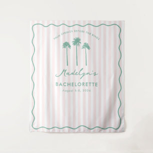 Chique Palm Springs Bachelorette-fotobackdrop Wandkleed