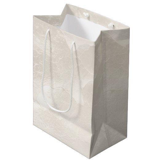 Chique Parel Bruidsfeest Medium Cadeauzakje (Voorkant Gekanteld)
