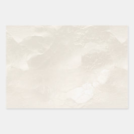 Chique parelwitte glam ivoor blozende trouw  inpakpapier vel