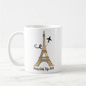 Chique  Paris Eiffeltoren Koffiemok (Links)