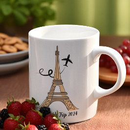 Chique  Paris Eiffeltoren Koffiemok