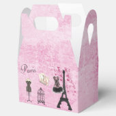 Chique Paris Mode Eiffeltoren Bedankdoosjes (Geopend)
