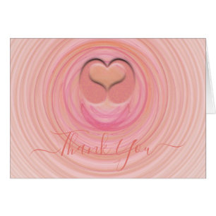 Chique Pastel Spiralen 3D Hart Persoonlijk Binnen