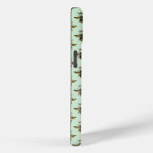 Chique Pastelgroene Gouden Bij Matrix Schriftuur  Case-Mate iPhone Case (Achterkant / Rechts)