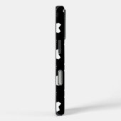 Chique Patroon Design in zwart-wit Case-Mate iPhone Case (Achterkant / Rechts)