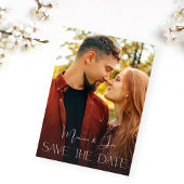 Chique Photo Suprise Verti De datum opslaan Kaart