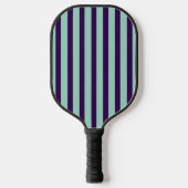Chique Pickleball Paddle met Opvallend Streepdesig (Voorkant)