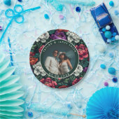 Chique Pioenrozen Borden Voor Koppel's Shower Fees Papieren Bordje (Feest)