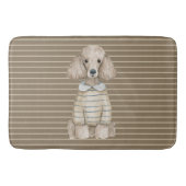 Chique Poedel Hond Badmat (Voorkant)