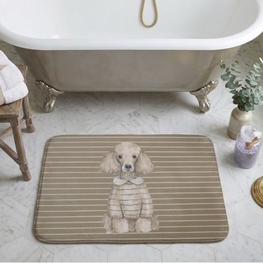 Chique Poedel Hond Badmat