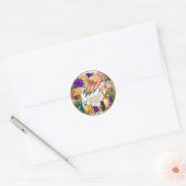 Chique Poolse Luxe Vibe Sticker💅✨💎 Ronde Sticker (Envelop)