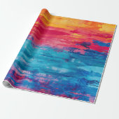 Chique Premium Whimsical Monogram Meisjesuitstap F Cadeaupapier (Uitgerold)