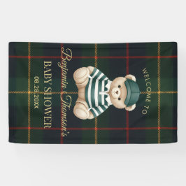 Chique Preppy Teddydragers Babyborrel Spandoek