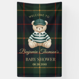 Chique Preppy Teddydragers Babyborrel Spandoek