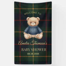 Chique Preppy Teddyshower Spandoek