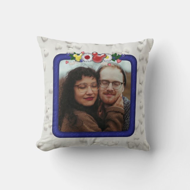 Chique Prints: Trendy Kussenontwerpen Kussen (Voorkant)