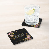 Chique professioneel Gevouwen Visitekaartje Kartonnen Onderzetters (Insitu)