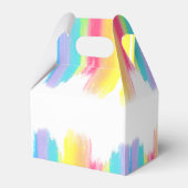 Chique Rainbow Proficiat Graduation Party Bedankdoosjes (Achterkant)