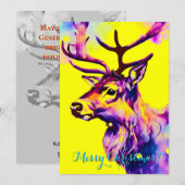 Chique rendier Classic Fun Christmas (Voorkant / Achterkant)