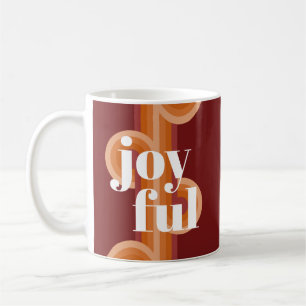 Chique Retro Funky Abstracte Golf Art Patroon Koffiemok