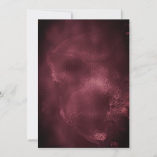 Chique rode iriserende Glitter Kerstmis nieuwjaar (Achterkant)