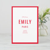 Chique rode schoonheid / Mode merk Business Note K (Staand voorkant)