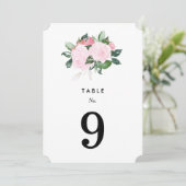 Chique Romance | Tafelnummers (Staand voorkant)