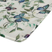 Chique Romantische Blauwe Vlinders Bruidsmeisjesfe Snijplank (Hoek)