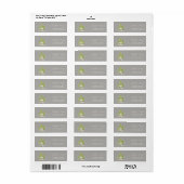 Chique Romantische Cactus Vetplant Bloemen Etiket (Full Sheet)