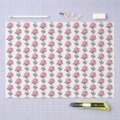 Chique Romantische  Roze Pioen Bloem Tissuepapier (Craft)