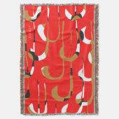 Chique rood deken (Voorkant Verticaal)