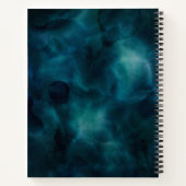 Chique rood roze grijs abstract geometrisch notitieboek (Achterkant)