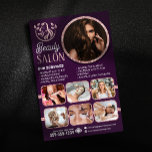 Chique Roos Gold Beauty Spa Haar Nail Make-up Salo Flyer<br><div class="desc">Verhoog het merk van uw salon met deze glamoureuze rozen gouden flyer sjabloon. Laat uw haar,  spijker en spa-services in stijl zien en trek klanten aan die de fijnere dingen waarderen. Pas met gemak aan en kijk hoe uw bedrijf bloeit!</div>