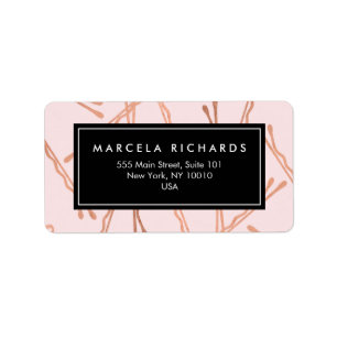 Chique Roos Goud Bobby Pins Haar Stylist Salon Roz Etiket