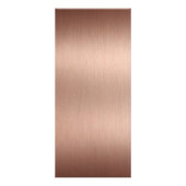 Chique Roos Gouden Cameo Logo Beauty, Haar, Huidve Reclamekaart (Achterkant)