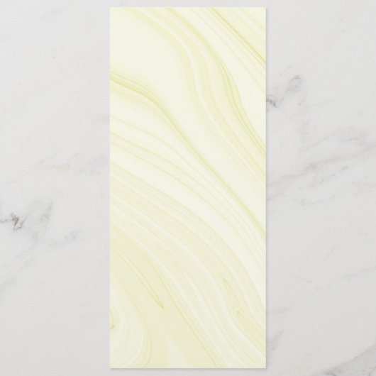 Chique Royal Blauw Goud Bloemen Bruiloft Menu (Achterkant)