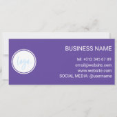 CHIQUE ROYAL PAARSE LOYALITEIT KAART 10 BUSINESS L (Achterkant)