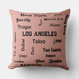 chique roze blozen mega steden van de wereld kussen