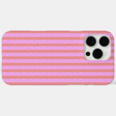 Chique roze geometrische strepen Geostripes  Case-Mate iPhone Case (Achterkant (horizontaal))