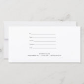 Chique roze glitters Giftcertificaat voor klanten (Achterkant)