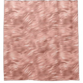 Chique roze Glitz Zebra Print Douchegordijn (Voorkant)