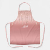 Chique Roze Goud Schort (Voorkant)