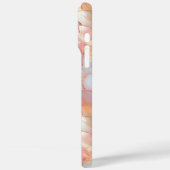 Chique roze gouden iriserende parelmoer Case-Mate iPhone case (Achterkant / Links)